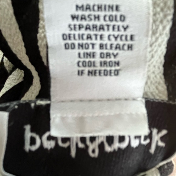 Peck & Peck Asymmetrical Black and White Dressy Tank - Picture 5 of 5